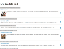 Tablet Screenshot of lifeisataletold.blogspot.com