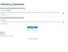 Tablet Screenshot of literaturaclassicismo.blogspot.com