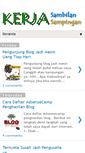 Mobile Screenshot of kerja-sambilan-sampingan.blogspot.com