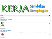 Tablet Screenshot of kerja-sambilan-sampingan.blogspot.com