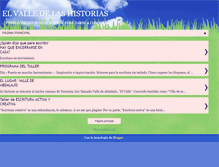 Tablet Screenshot of elvalledelashistorias.blogspot.com