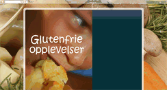 Desktop Screenshot of glutenfrieopplevelser.blogspot.com