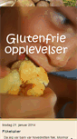 Mobile Screenshot of glutenfrieopplevelser.blogspot.com