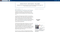 Desktop Screenshot of defuncthockeyteams.blogspot.com