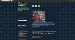 Desktop Screenshot of idepembelajaranmatematika.blogspot.com