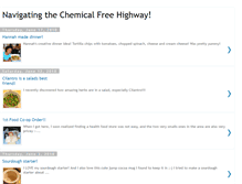 Tablet Screenshot of chemical-free-eating.blogspot.com