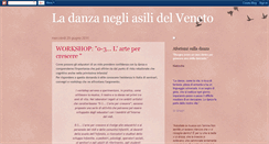 Desktop Screenshot of danzaasilonidoveneto.blogspot.com