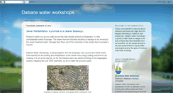 Desktop Screenshot of dabane-waterworkshops.blogspot.com