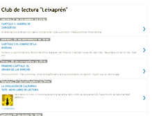 Tablet Screenshot of c-l-leixapren.blogspot.com