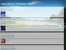 Tablet Screenshot of cincuneguipress.blogspot.com