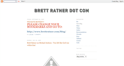 Desktop Screenshot of brettratnernewsblog.blogspot.com