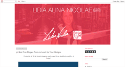 Desktop Screenshot of lidiaalinaartstuff.blogspot.com