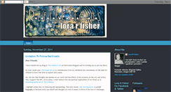 Desktop Screenshot of lorarfisher.blogspot.com