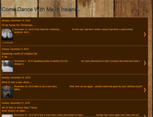 Tablet Screenshot of keely-comedancewithmeinireland.blogspot.com