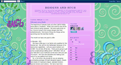 Desktop Screenshot of designsandsuch.blogspot.com