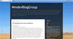 Desktop Screenshot of mindevblog.blogspot.com