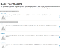 Tablet Screenshot of blackfridayshopping.blogspot.com