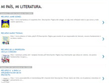 Tablet Screenshot of mipaismiliteratura.blogspot.com