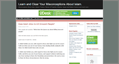 Desktop Screenshot of islam-faq.blogspot.com