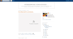 Desktop Screenshot of otherwiseengayged.blogspot.com