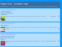 Tablet Screenshot of alegreviver.blogspot.com