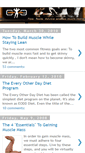 Mobile Screenshot of muscle-weight-gain-blog.blogspot.com
