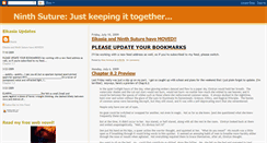 Desktop Screenshot of ninthsuture.blogspot.com