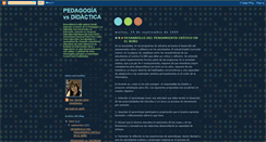 Desktop Screenshot of pedago-didactica.blogspot.com