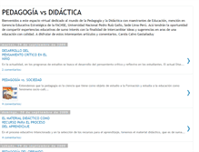 Tablet Screenshot of pedago-didactica.blogspot.com