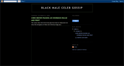 Desktop Screenshot of blackmalecelebgossip.blogspot.com