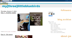 Desktop Screenshot of mythreelittlebluebirds.blogspot.com