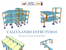 Tablet Screenshot of calculandoestrutura.blogspot.com