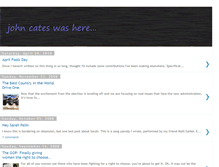 Tablet Screenshot of johncates.blogspot.com