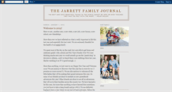 Desktop Screenshot of jarrettfamilyjournal.blogspot.com