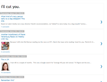 Tablet Screenshot of illcutyou.blogspot.com
