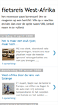 Mobile Screenshot of fietsreiswest.blogspot.com
