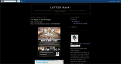 Desktop Screenshot of latterain.blogspot.com