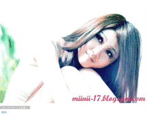 Tablet Screenshot of miinii-17.blogspot.com