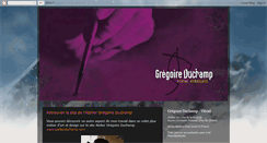 Desktop Screenshot of gregoire-duchamp-vitrail.blogspot.com