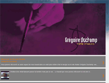 Tablet Screenshot of gregoire-duchamp-vitrail.blogspot.com