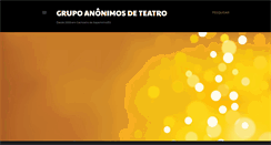 Desktop Screenshot of grupoanonimosdeteatro.blogspot.com