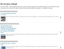 Tablet Screenshot of enlaotramitad.blogspot.com