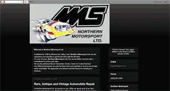 Desktop Screenshot of northernmotorsport.blogspot.com