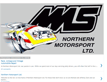 Tablet Screenshot of northernmotorsport.blogspot.com