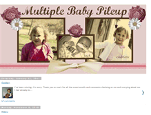 Tablet Screenshot of multiplebaby.blogspot.com