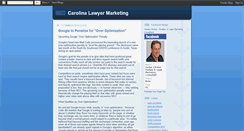 Desktop Screenshot of carolinalawyermarketing.blogspot.com