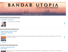 Tablet Screenshot of bandarutopia.blogspot.com