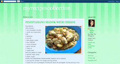 Desktop Screenshot of ester-myrecipescollection.blogspot.com
