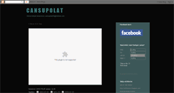Desktop Screenshot of cansupolat.blogspot.com