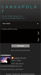 Mobile Screenshot of cansupolat.blogspot.com